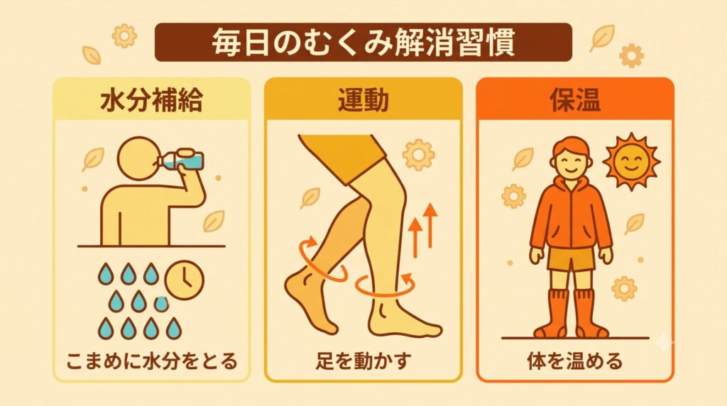 むくみ対策